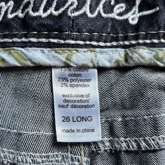 Maurice’s Jeans Ellie Straight Fit Slim Boot New Womens Size 26 Long - Picture 10 of 10